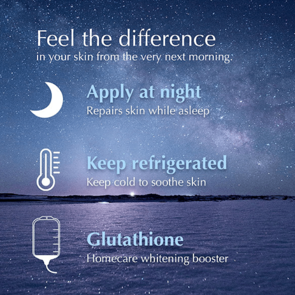 Glutanex Glutathione Night Serum mockup